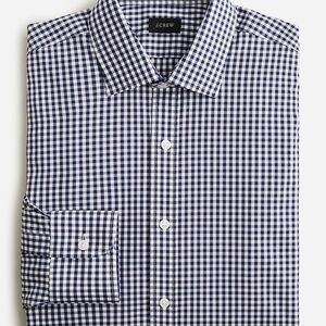 J. Crew Men's Blue Gingham Shirt